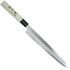 KANETSUNE Yanagiba 240mm White Steel Soft Iron With Magnolia Wood Handle KC-533