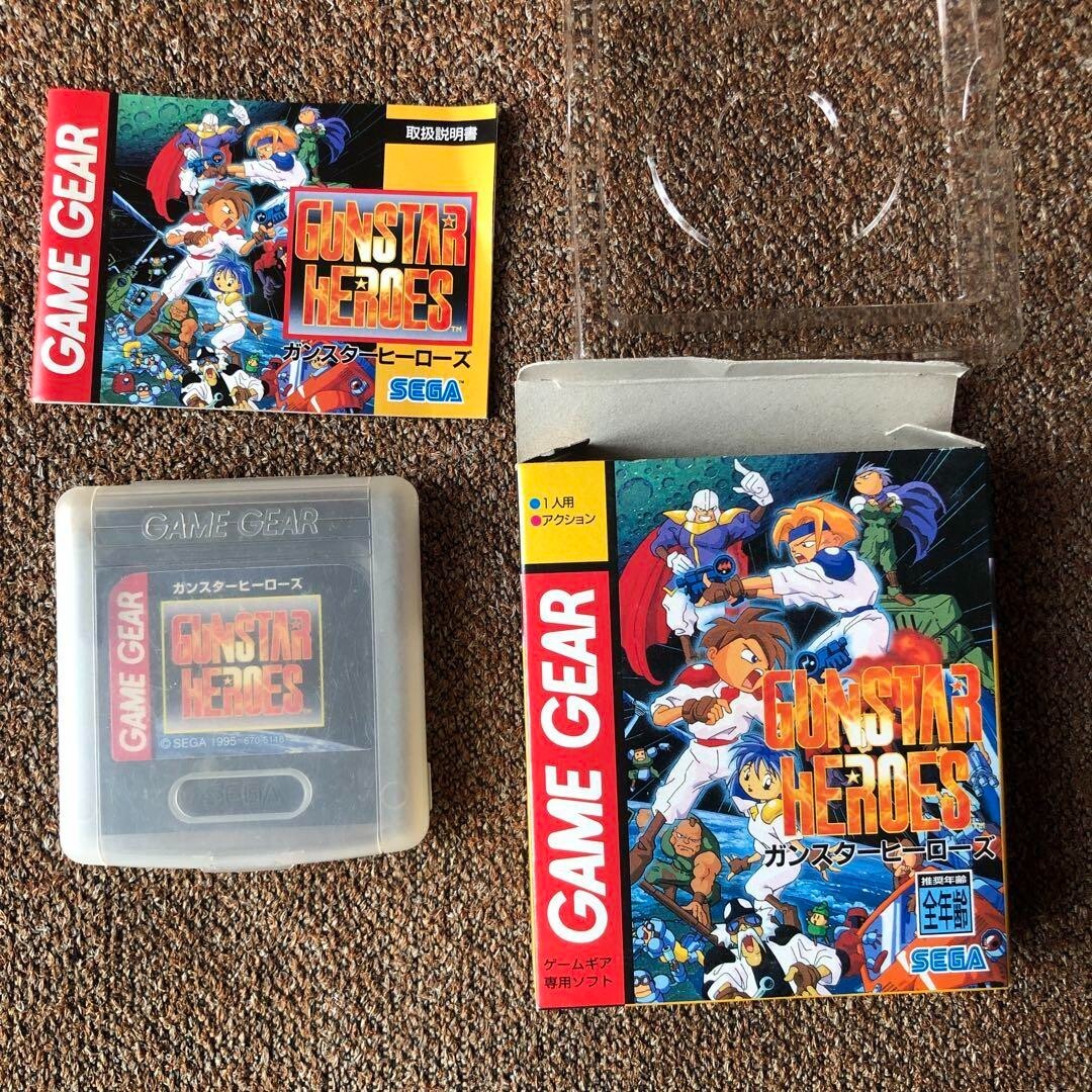 SEGA Game Gear Gunstar Heroes G-3349 Action Game Japan SEGA Game Gear Gunstar Heroes G-3349 Action Game Japan