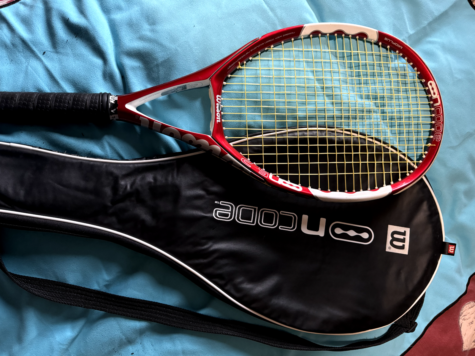 Wilson ncode n5.2 tennis racket and case eBay