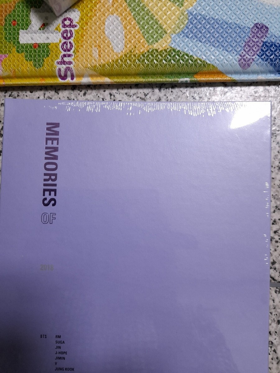 SUPER RARE ITEM] BTS Memories of 2018 DVD + Photobook Full SET