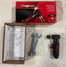 (New) Snap-On PTGR110, 1/3 HP, 1/4", Right Angle Mini Die Grinder- Red