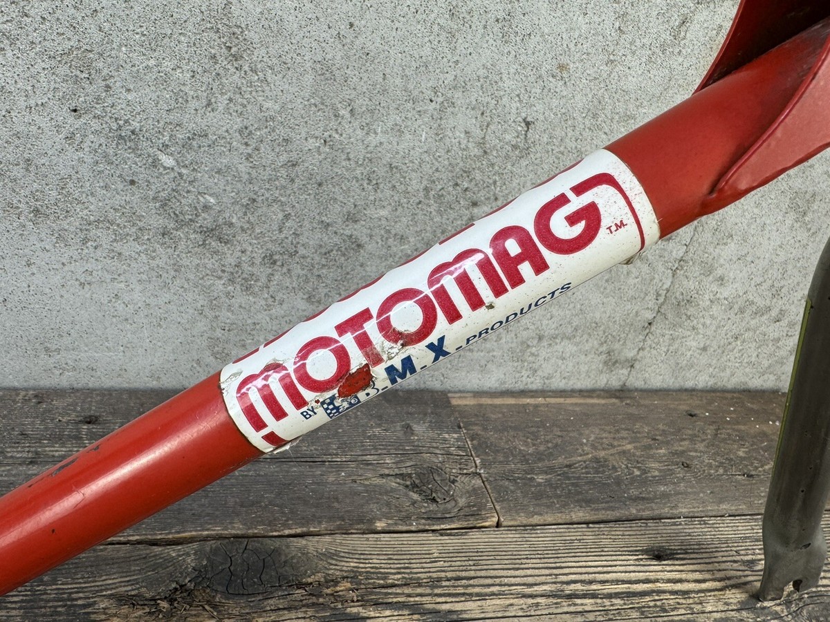Mongoose Motomag Bmx Frame And Tange Fork 20” Vintage Old School