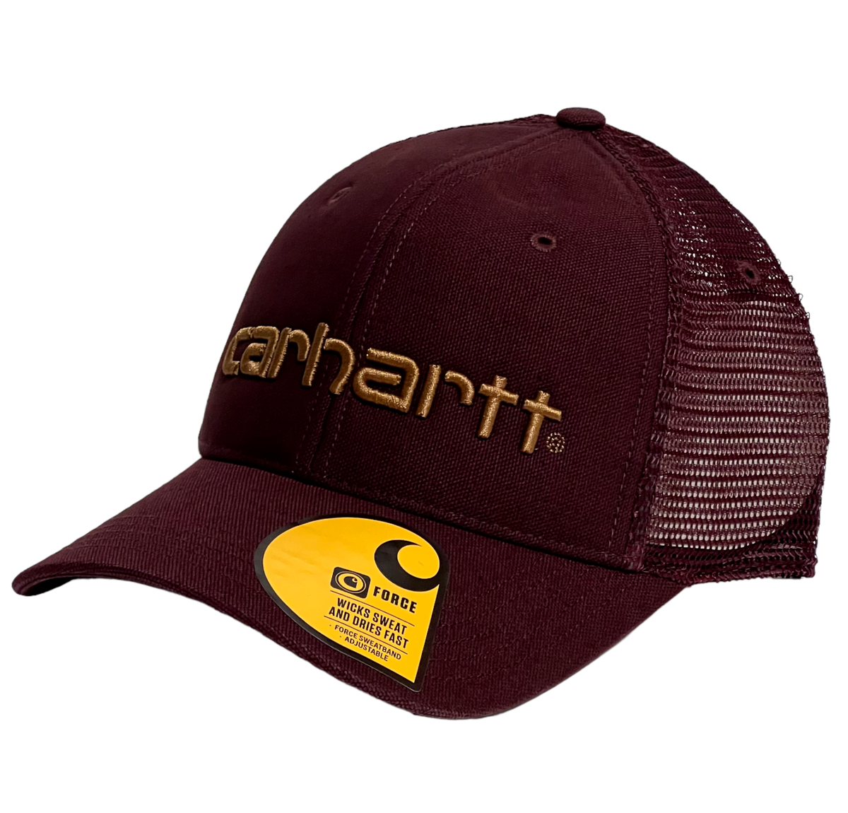 キャップ Carhartt Canvas Hat With Logo Red Carhartt Canvas Cap - BareBones WorkWear