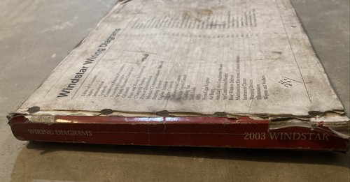 2003 Ford Windstar Wiring Diagrams Manual OEM - Bild 2 von 4