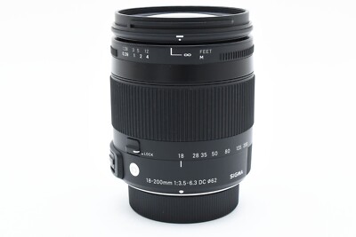 SIGMA 18-200mm F3.5-6.3 DC MACRO OS HSM Contemporary Nikon F mount