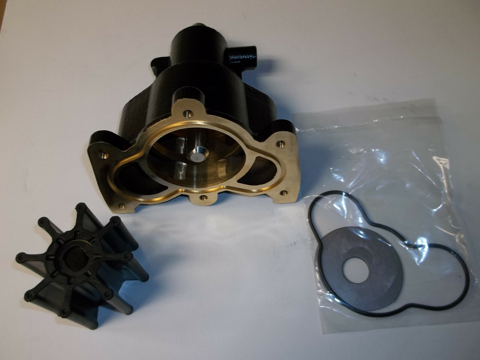 Mercruiser Sea Water Pump Impeller raw belt driven alpha bravo 4.3 5.0