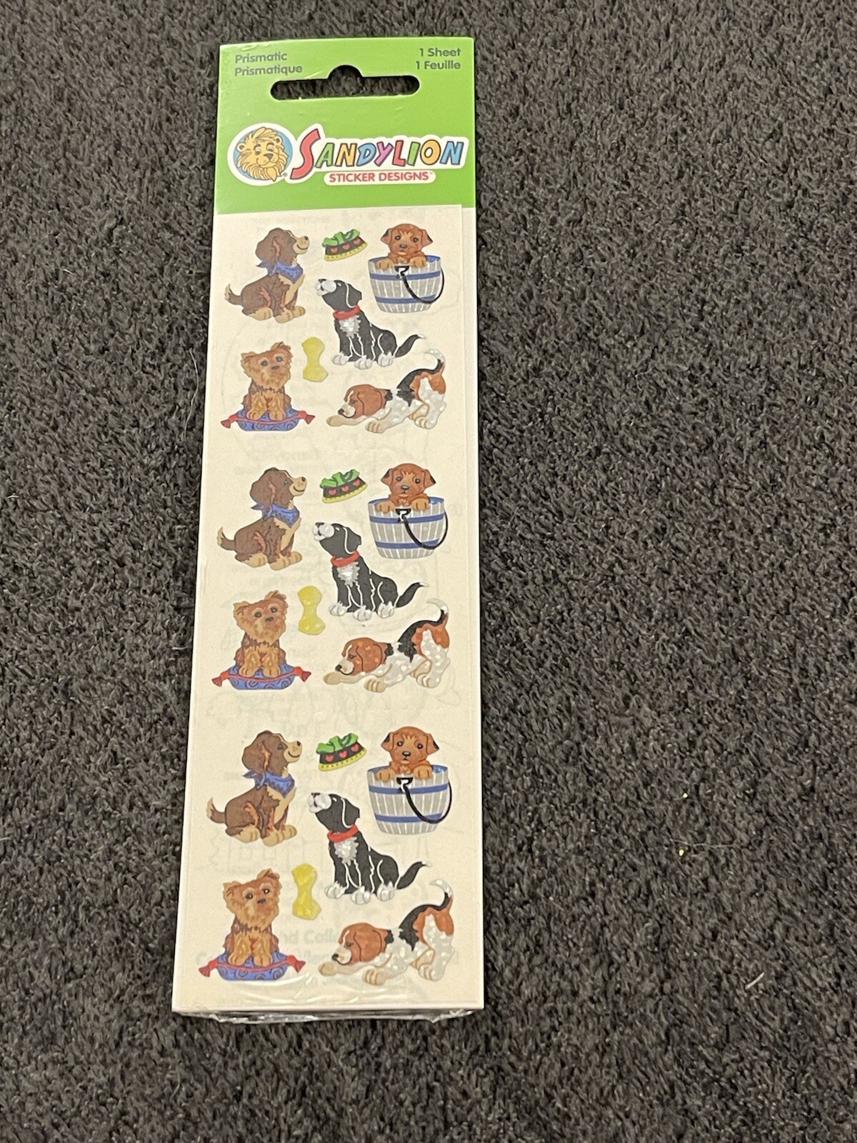 New Sandylion Sandy Lion Sticker Pack Puppy Dogs G6