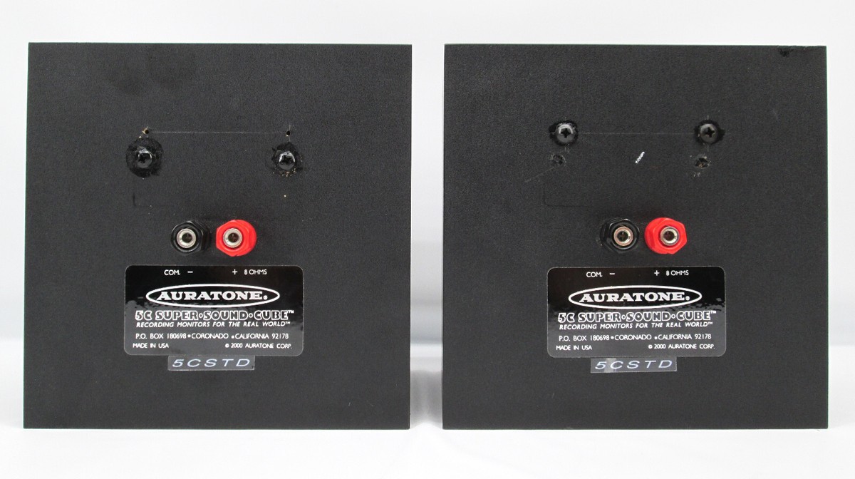 Auratone 5c Super Sound cube Pair Black S115111911 - スピーカー
