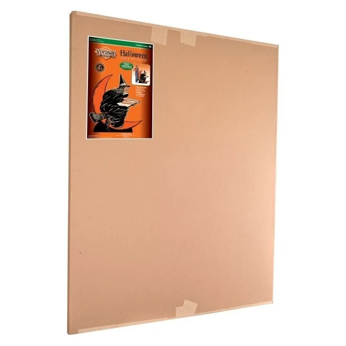 Beistle Vintage Halloween Bruja y Luna 4.2 Pies Cartón Standup Foto 4 de 4