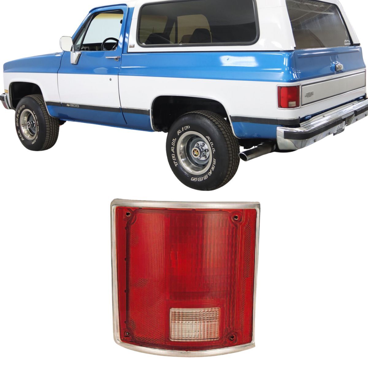 ゆさん専用 For Chevy Blazer Tail Light 1978-1991 Driver Side Assembly