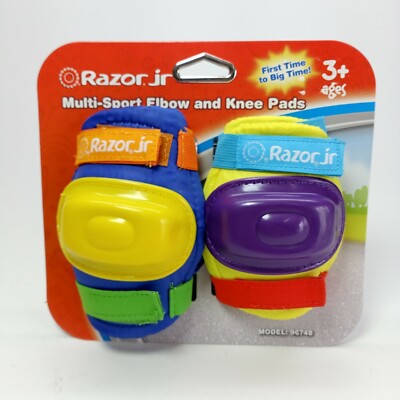 Razor Jr. 96748 Multi Sport Kids Elbow & Knee pads 3+