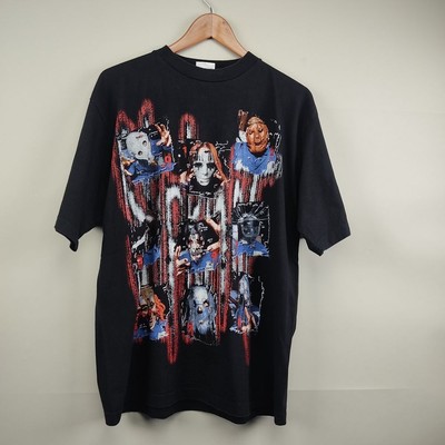 2000 Slipknot Band Tshirt, Slipknot Retro Style Black Unisex Tshirt S-5XL KH9948