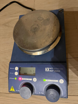 IKA RET  only   stirrer   magnetic stirring plate   control-visc   Er 1
