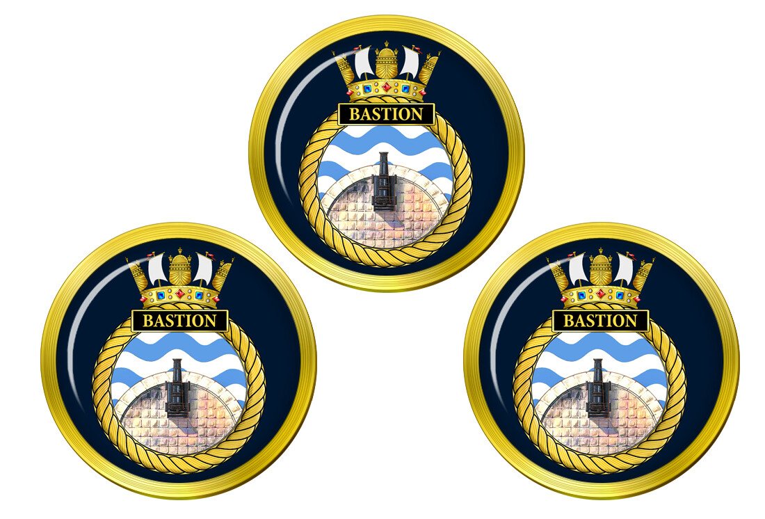 HMS Bastion, Royal Navy Golf Ball Markers