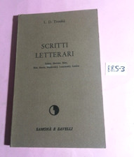 LIBRO SCRITTI LETTERARI(TOLSTOJ,BLOK.....)-L. D. TROTSKIJ-SAMONA' E SAVELLI 1968