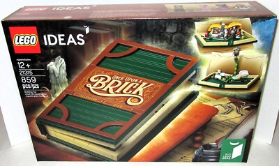 LEGO IDEAS 21315 ~ POP - UP BOOK ~  NISB  Retired  Riding Hood  Jack Beanstalk