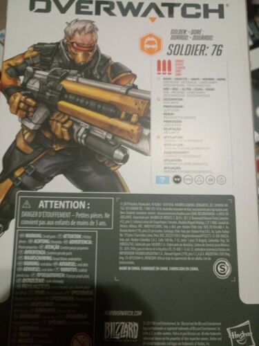 SOLDIER 76 HASBRO OVERWATCH ULTIMATES 6" ACTIONFIGUR 2019 NEU IN OVP - Bild 2 von 2