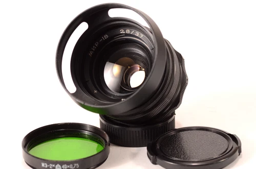 Mir-1V 1B 37mm F/2.8 Wide Angle Soviet Carl Zeiss Flektogon Copy M42 Lens