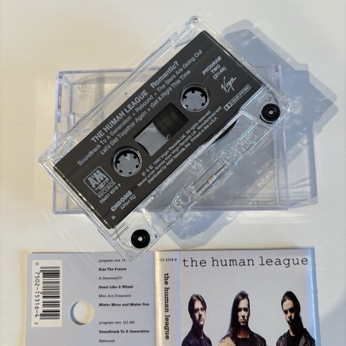 THE HUMAN LEAGUE - ROMANTIC? (US CASSETTE TAPE) - Picture 3 of 6