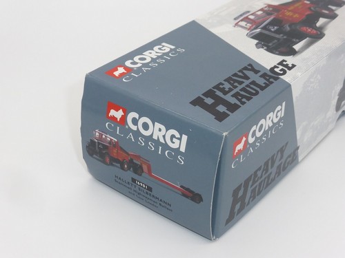CORGI 16901 Heavy Haulage HALLET SILBERMANN Scammell Highwayman/Low Loader 1:50 - Picture 9 of 11