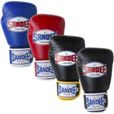 Sandee 2 Tone Boxhandschuhe Muay Thai Herren Sparring Fight 