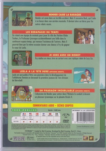 Futurama - Season 3 Vol.3 - DVD - VGC - Picture 2 of 2