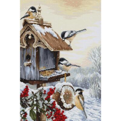 Kit Point De Croix Oven "La Moore" 15x19cm, Toile Aida 14ct, Niveau Médian