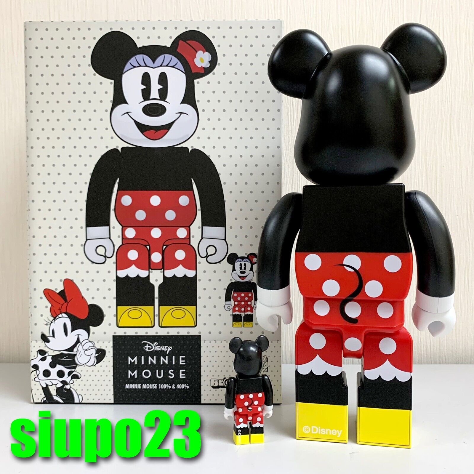 BE@RBRICK MINNIE MOUSE 100％ & 400％他3点セット | www.myglobaltax.com