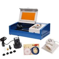 40W CO2 Engraver Engraving Machine 8x12 with Rotary Axis Engraver 