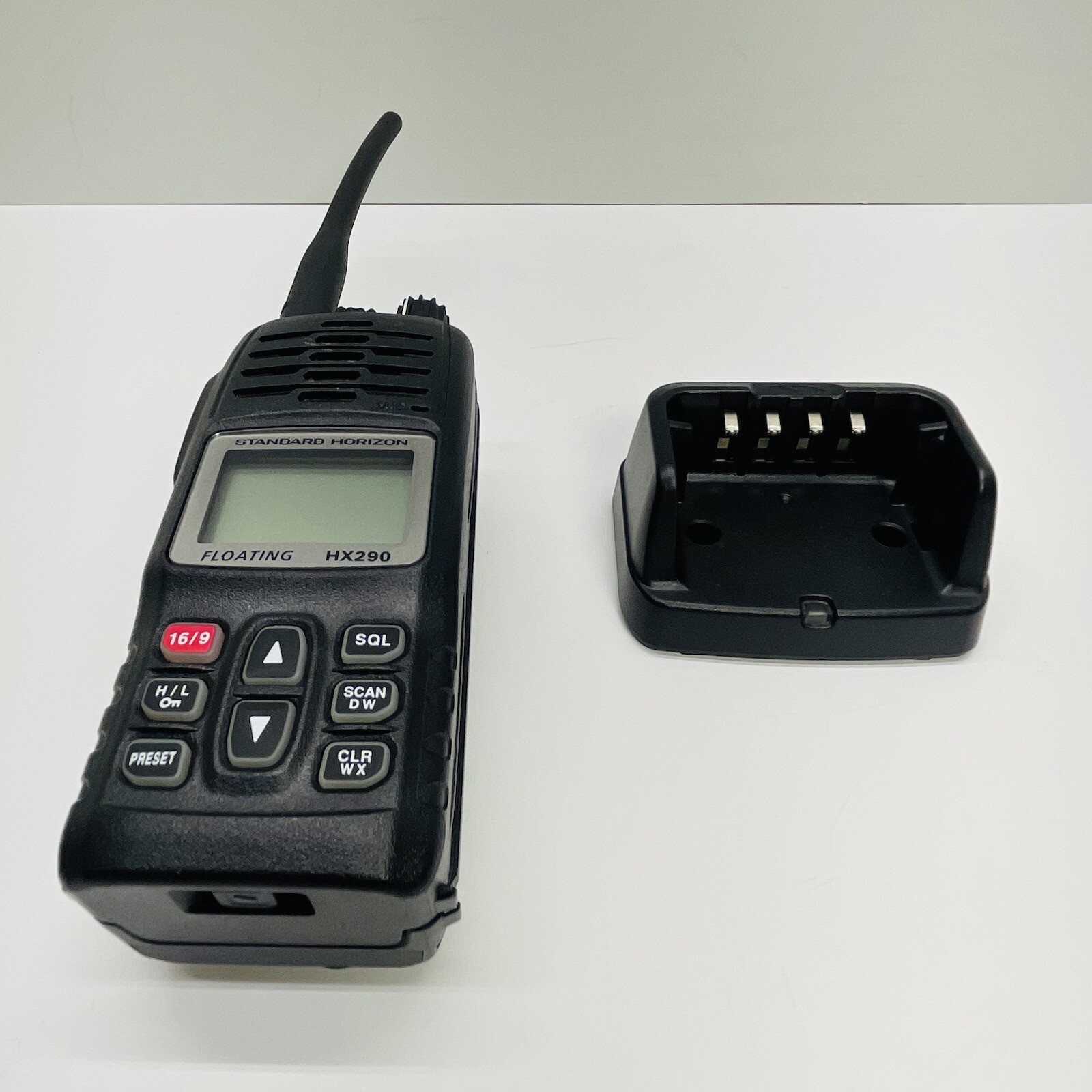 Standard Horizon HX290 Handheld VHF Floating Marine Radio w/ Belt Clip