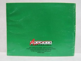 SPOT Instruction Manual - No Game NES Nintendo