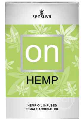 ON FOR HER Hemp Clitoral Intensifying Stimulating Orgasm Enhancer Gel Lubricant