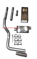 Mandrel Performance Exhaust w/ Magnaflow Muffler Fits 88-01 Dodge Ram 5.2 5.9