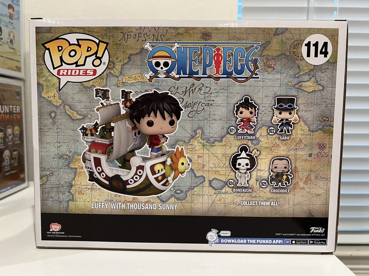 Funko Pop Rides One Piece Luffy With Thousand Sunny 114