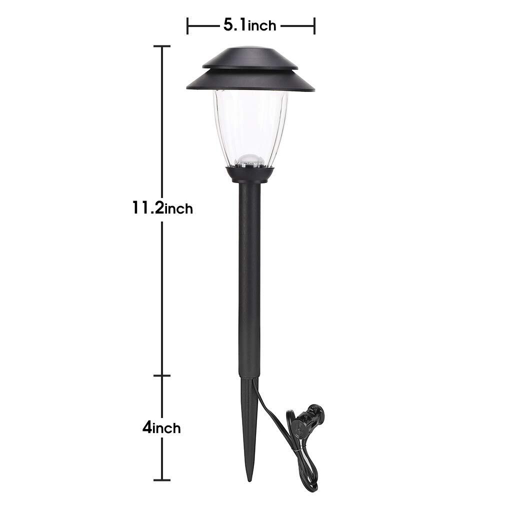 Low Voltage Path Lights, 6 Pack Outdoor Landscaping Path Light, Low