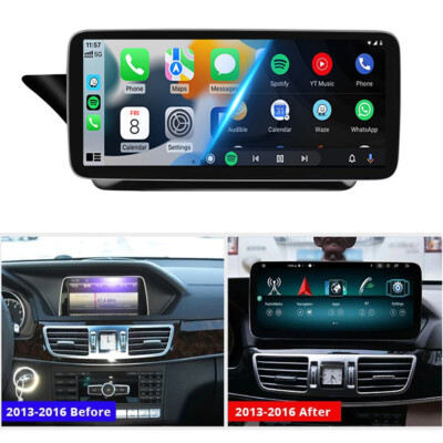 12,3'' Android 13 Autoradio 8+128GB GPS Navi für MERCEDES-BENZ W212 NTG 4.5/5.0