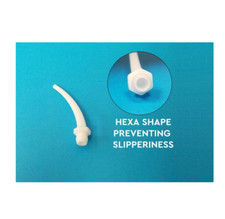 5x Defend types Intra-Oral Tips, WHITE 100/Bag. Fits 4.2 mm mixing tips