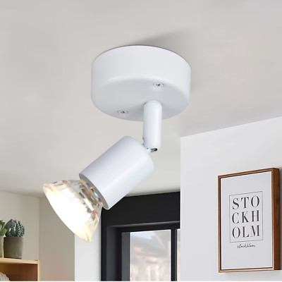 3W GU10 1 Flammen Deckenstrahler Warmwhite 3000K Wohnzimmer Foyer Spotleuchte