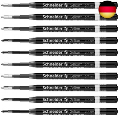 Schneider Gelion Plus Gelmine (Großraummine G2-Format) 10er Packung schwarz