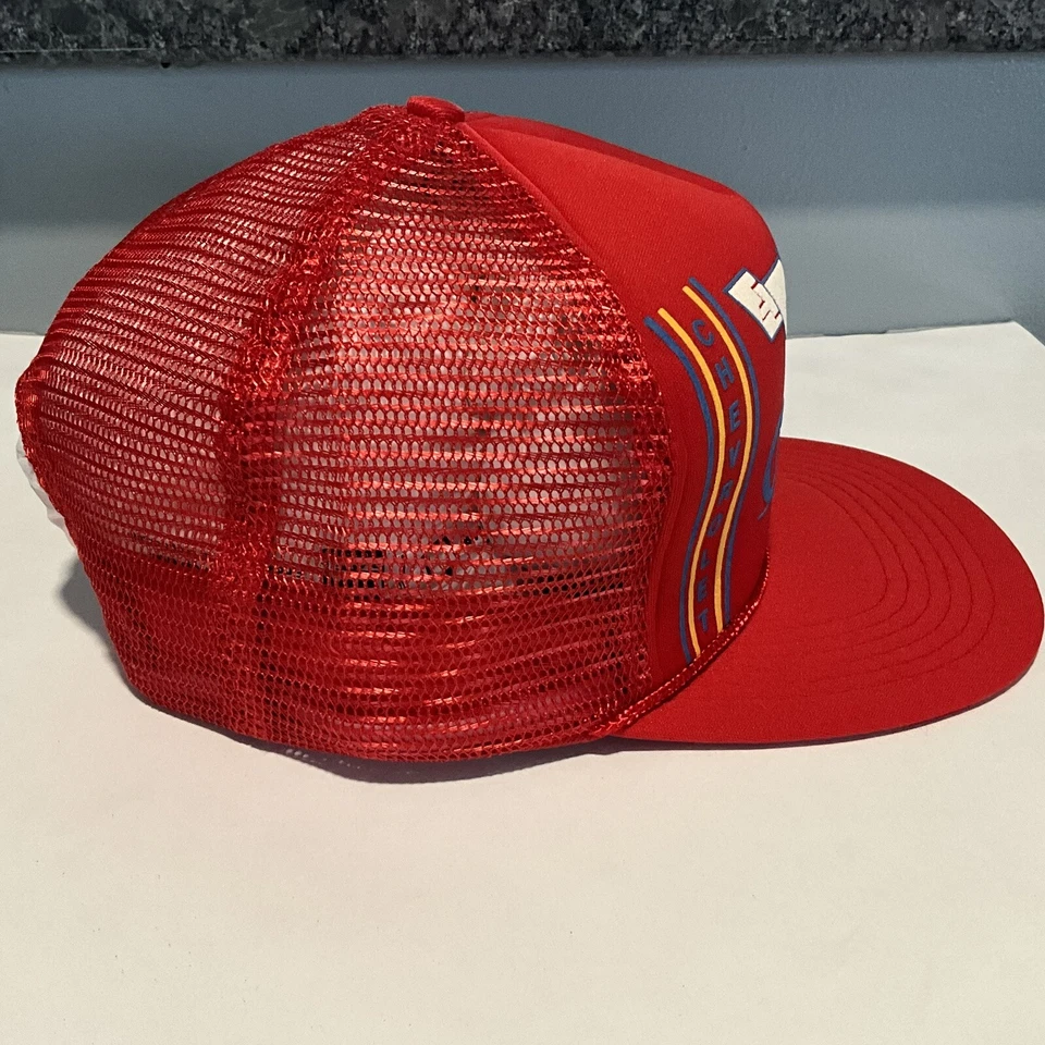 De colección Corvette Trucker Sombrero Snapback Cuerda Gorra MUESTRA SOMBRERO NO PARA REVENTA RARO Foto 3 de 4