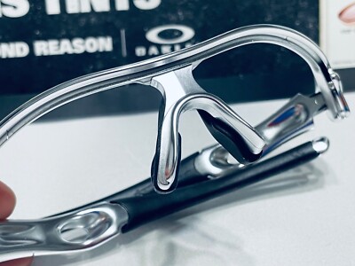 Oakley Radar Path Polished Aluminum Frame w/ Gunmetal Icons - SKU
