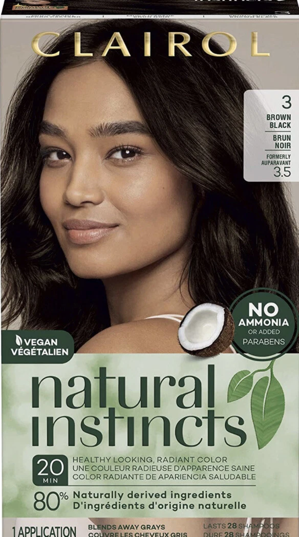 Semi permanent 2024 black hair dye