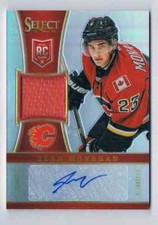 2013-14 SELECT ROOKIE JERSEY AUTOGRAPH PRIZM SEAN MONAHAN ROOKIE AUTO JERSEY 1