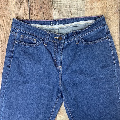 Boden Blue Denim Straight Leg Medium 