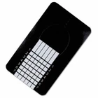 Narrow Black Nail Building Forms UV/LED Builder Gel Polish Acrylic Templates
