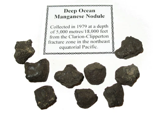 Deep Ocean Manganese Polymetallic Nodule Glomar Explorer 1979 1 per bid small