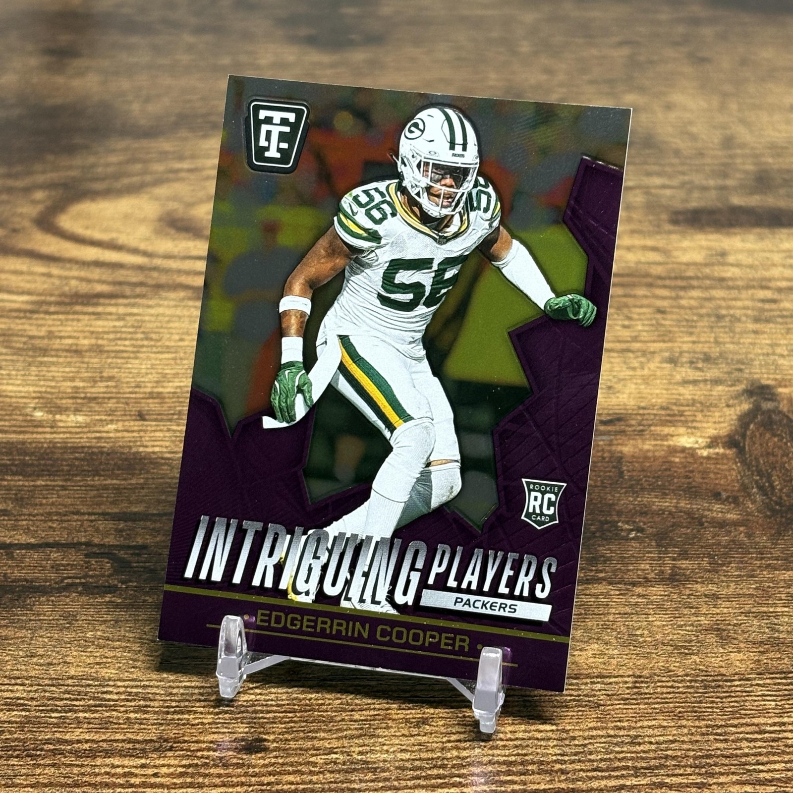 2024 Panini Totally Certified #23 Edgerrin Cooper Intriguing Players Purple /199