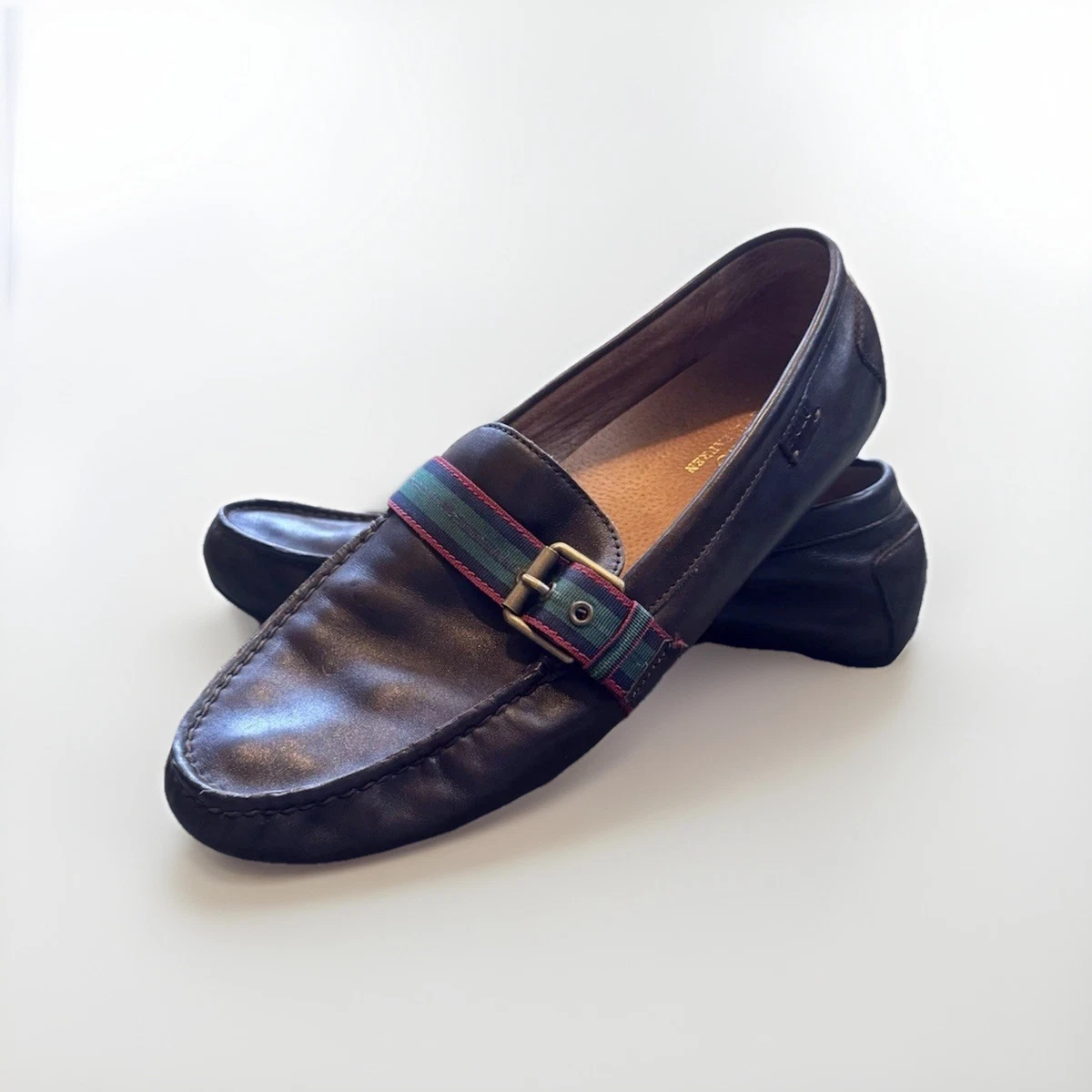 polo ralph lauren leather shoes products for sale | eBay