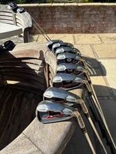 TaylorMade Burner Plus 8pc Iron Set 4-SW Steel Regular RH R300