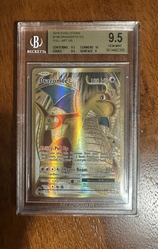 Dragonite-EX graded BGS 9.5 for sale on eBay